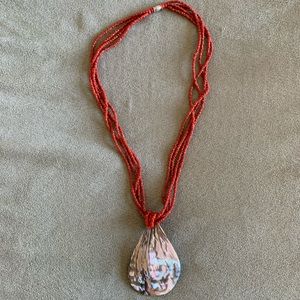 Handmade shell necklace